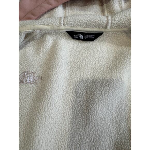 Woman's The North Face Mattea Hooded Full Zip Fleece Lined Sweater - Picture 5 of 9